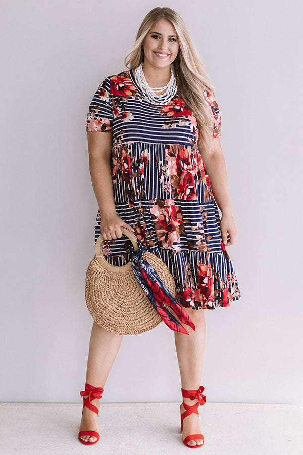 Just Can't Get Enough Babydoll Dress Curves Image - 1