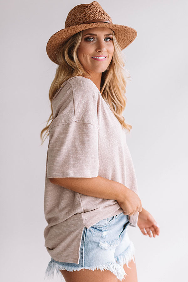 Inspire LS Tee- Sandy main image 0