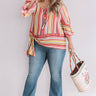Daiquiri Delight Stripe Top Curves Image - 1