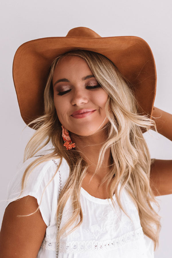 Sweet As Sugar Hat in Camel Image - 1