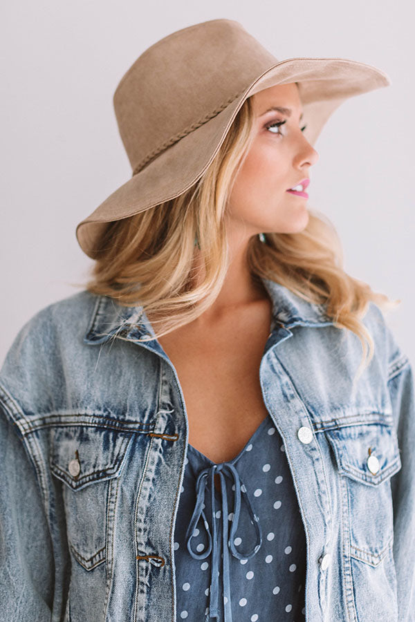 Sweet As Sugar Hat in Taupe • Impressions Online Boutique