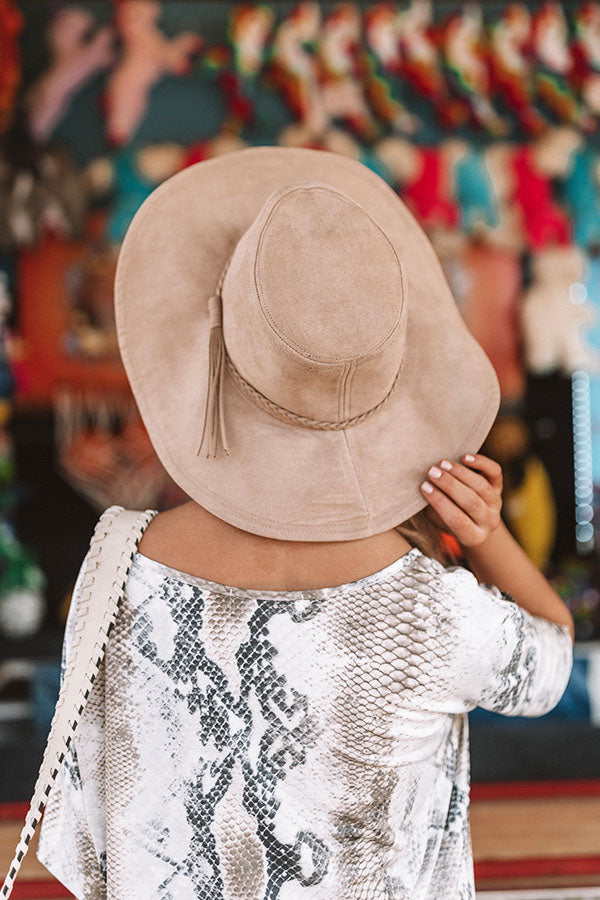 Sweet As Sugar Hat in Taupe Image - 1