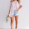 Weekend Travels Knit Tunic In Blush Image - 1