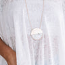 The Bright Side Necklace in White Image - 1