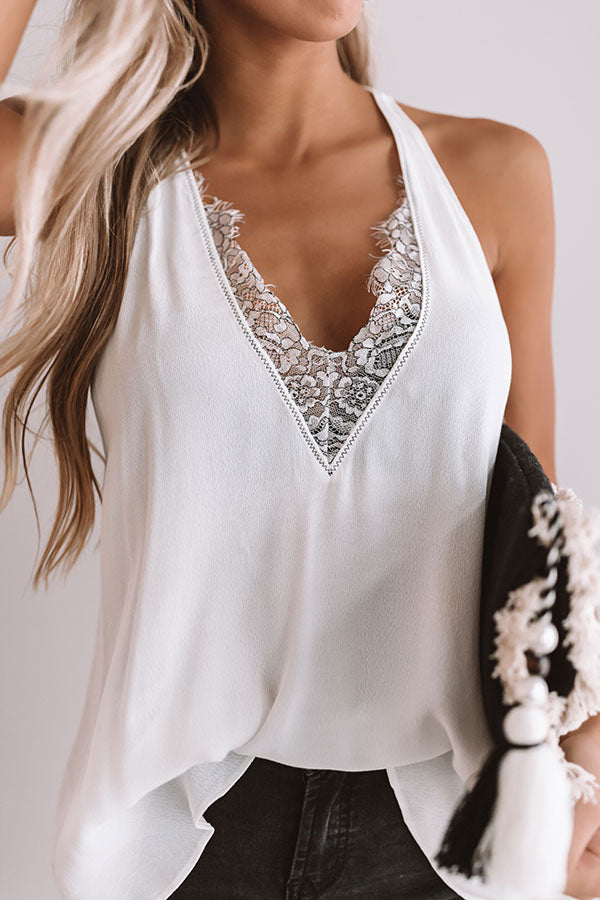 Into You Lace Tank Image - 2