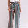 Sweet Skyline Views Stripe Pants in Blue Image - 1