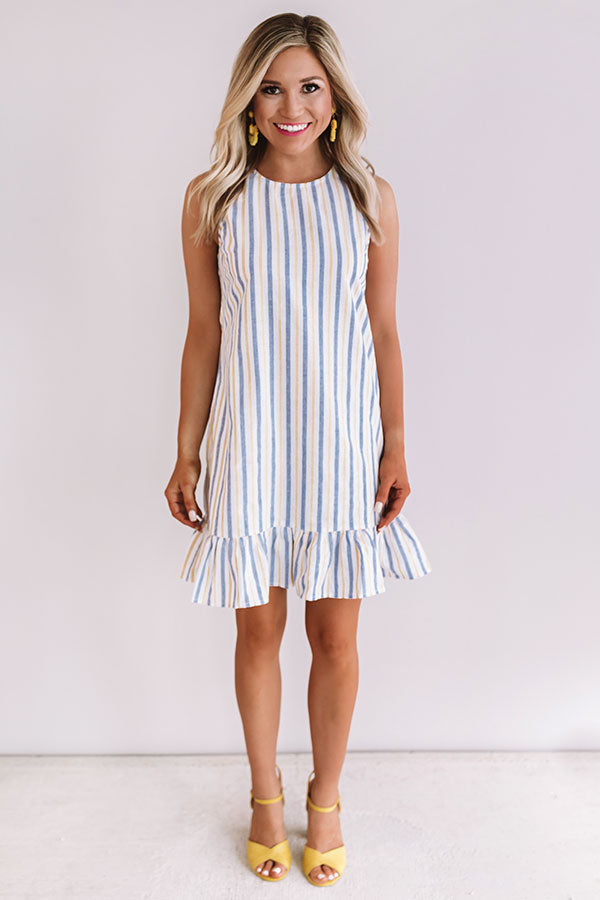 Effortless Love Stripe Shift Dress Image - 1