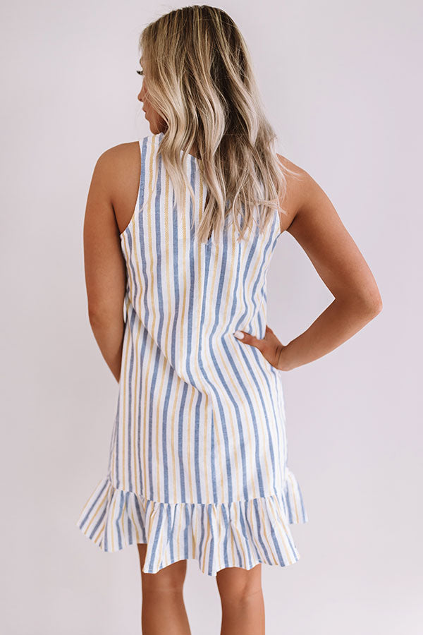 Effortless Love Stripe Shift Dress Image - 3