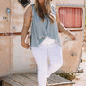 Sweet Summer Shift Top In Airy Blue  Curves Image - 1