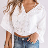 Going Coastal Eyelet Top Image - 1