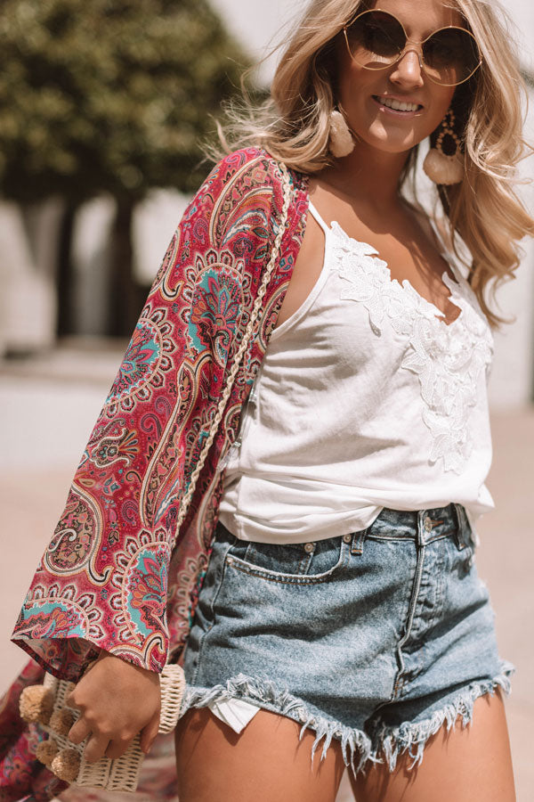 Turks and Coconuts Paisley Duster Image - 3