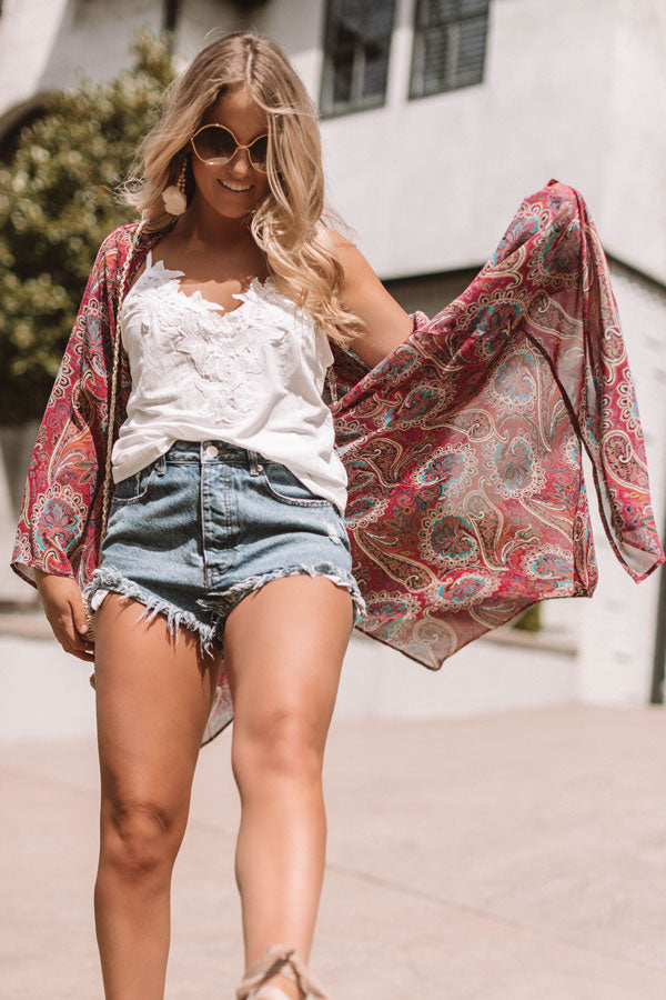 Turks and Coconuts Paisley Duster Image - 2