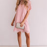 My Cup Of Tea Lace Shift Dress In Pink Image - 1
