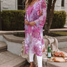 Turks and Coconuts Floral Duster in Lavender Image - 1