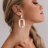 Eyes On You Earrings In Clear Image - 1