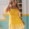 Holiday Under The Sun Embroidered Smocked Dress Image - 1