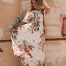 First Class to Cancun Off Shoulder Maxi In Ivory Image - 1