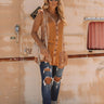 Golden Dreams Button Down Tunic Dress Image - 1