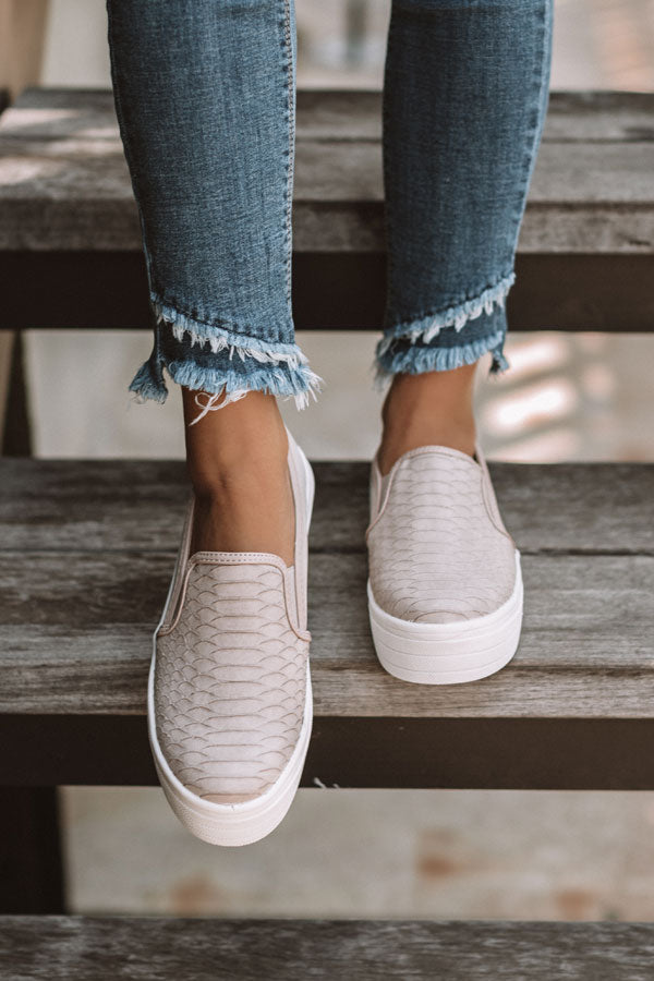 The Karter Faux Suede Sneaker In Birch Image - 1