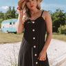 Coastline Kisses Dress in Black Image - 1