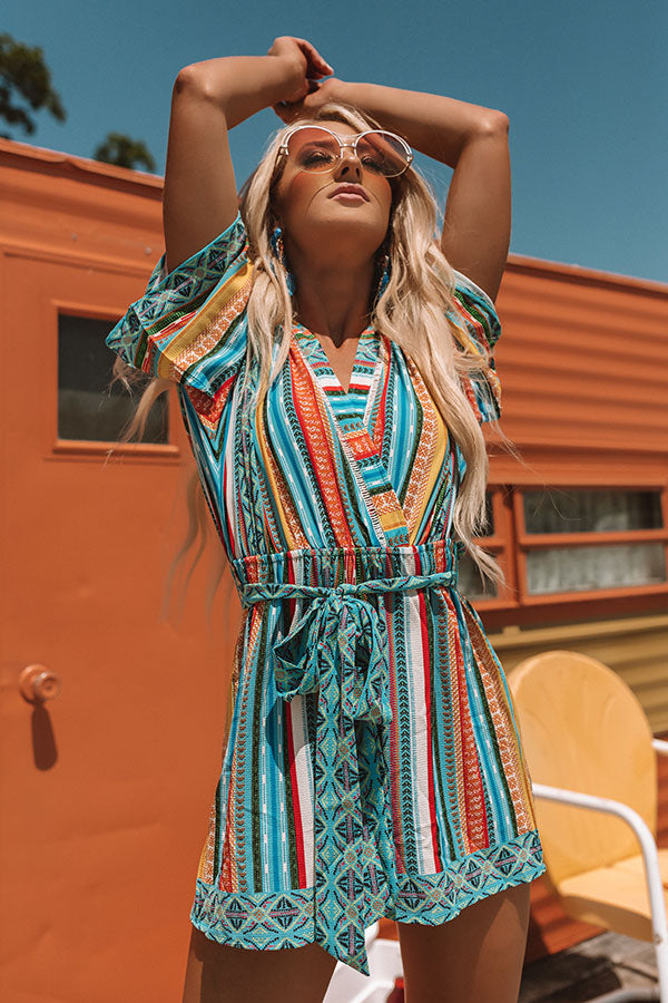 Party All Night Stripe Romper Image - 1