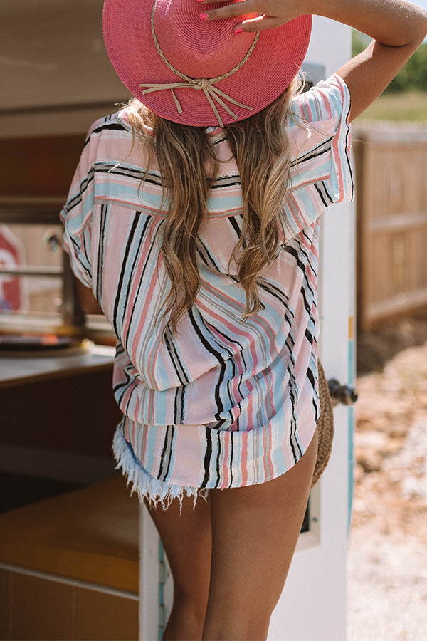 Vespa Getaway Stripe Top Image - 2