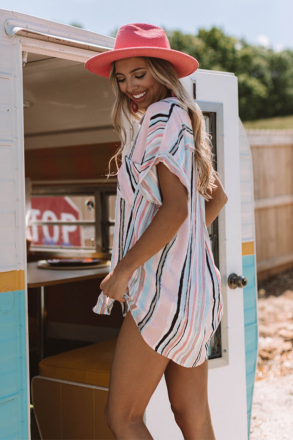 Vespa Getaway Stripe Top Image - 3