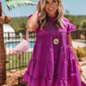 Love Potion Babydoll Dress In Orchid Image - 1