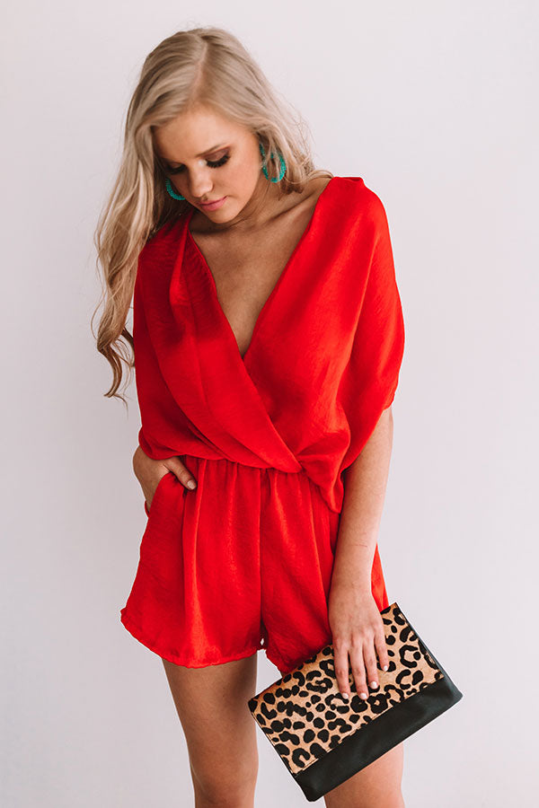 SCARLET ROMPER