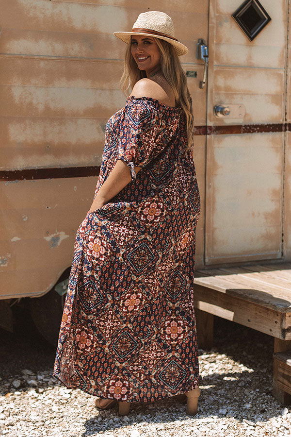Delightfully In Love Maxi  Curves Image - 5