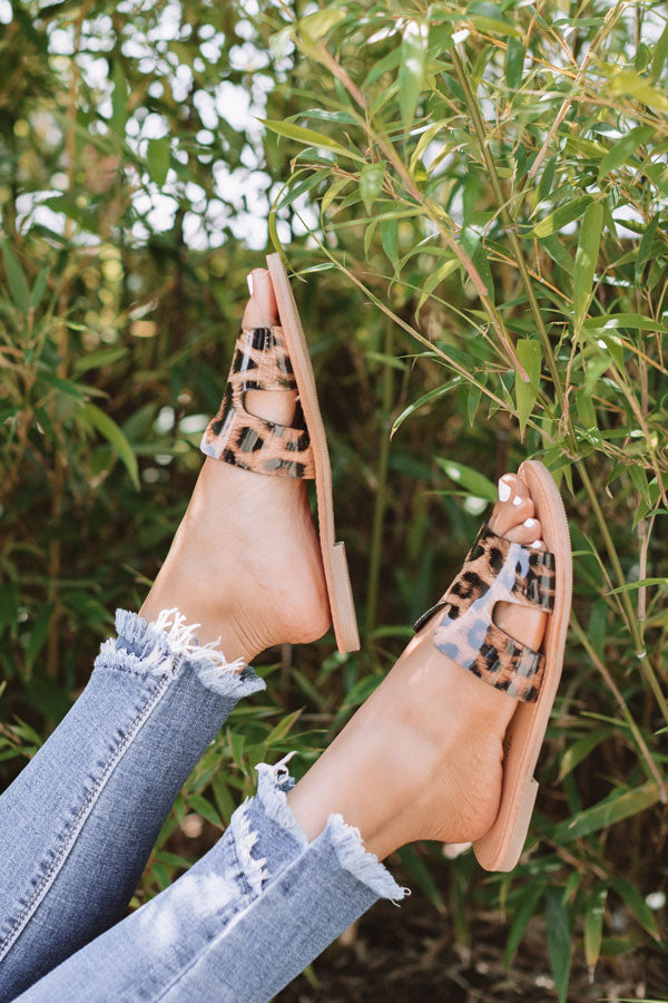 The Ella Leopard Sandal Image - 3