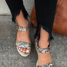 The Marlow Espadrille In Snake Print Image - 1