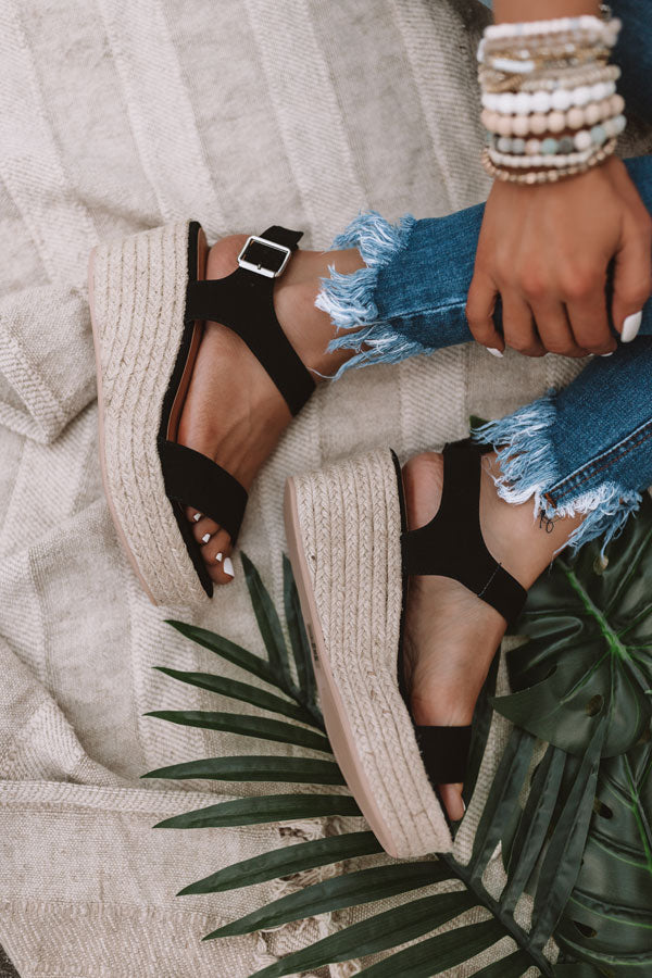 The Marlow Espadrille In Black Image - 1