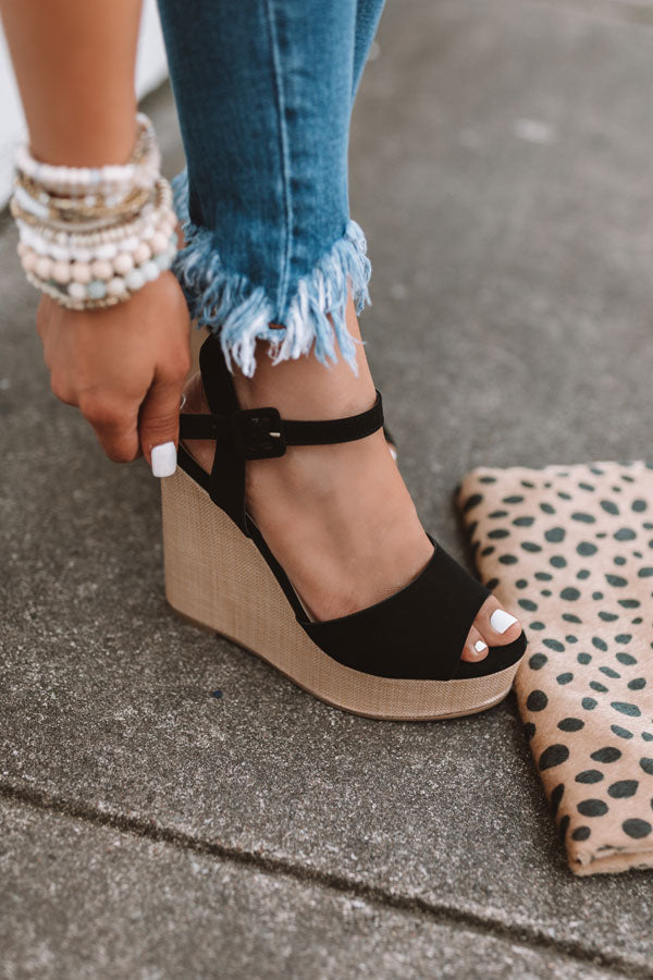The Ayla Wedge In Black Image - 4