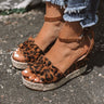 The Uptown Wedge In Leopard Image - 1