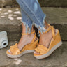 The Uptown Wedge In Mustard Image - 1