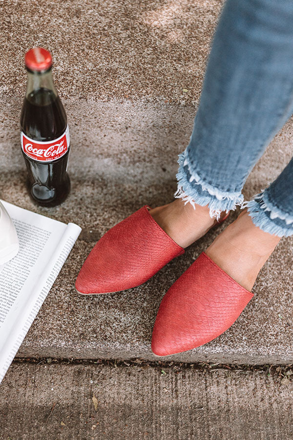 The Easton Flat In Red Image - 2