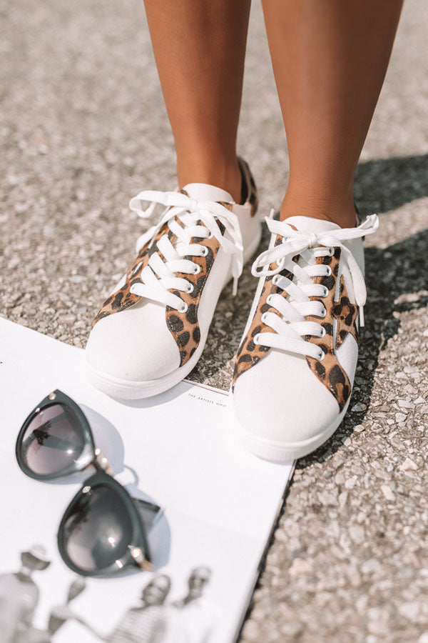 The Delaney Sneaker In Leopard Image - 4