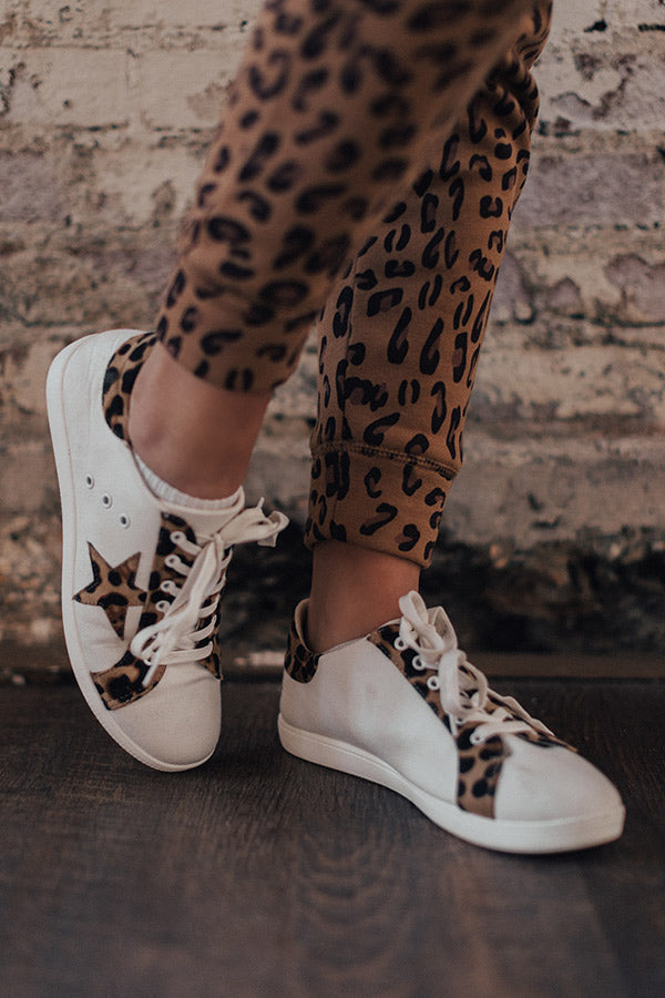 The Delaney Sneaker In Leopard Image - 1