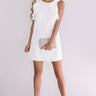 Going Steady Shift Dress In White Image - 1