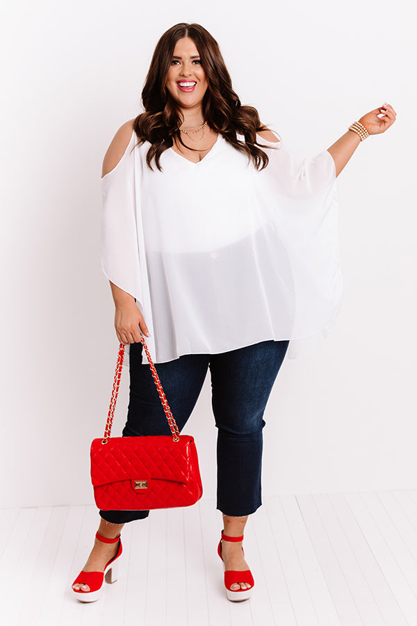 Call Me Chic Bodysuit In White  Curves Image - 2