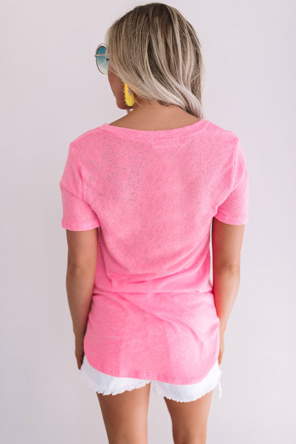 Beach Vibes Shift Tee Image - 5