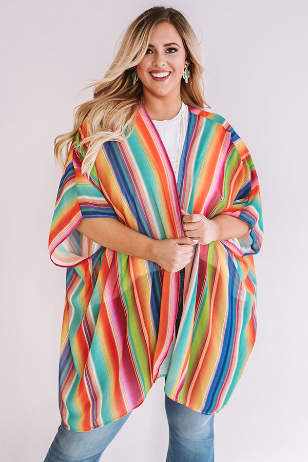 Stay In Line Stripe Overlay  Curves Image - 5