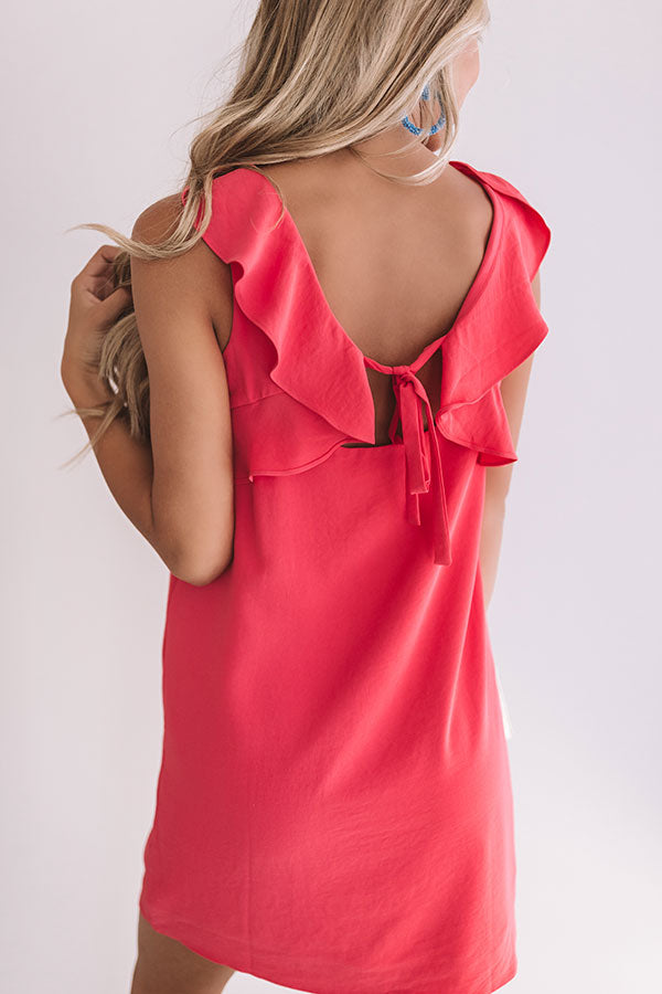 Going Steady Shift Dress In Calypso Image - 5