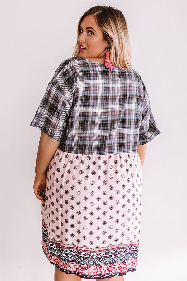 Under The Moonlight Babydoll Dress  Curves Image - 4