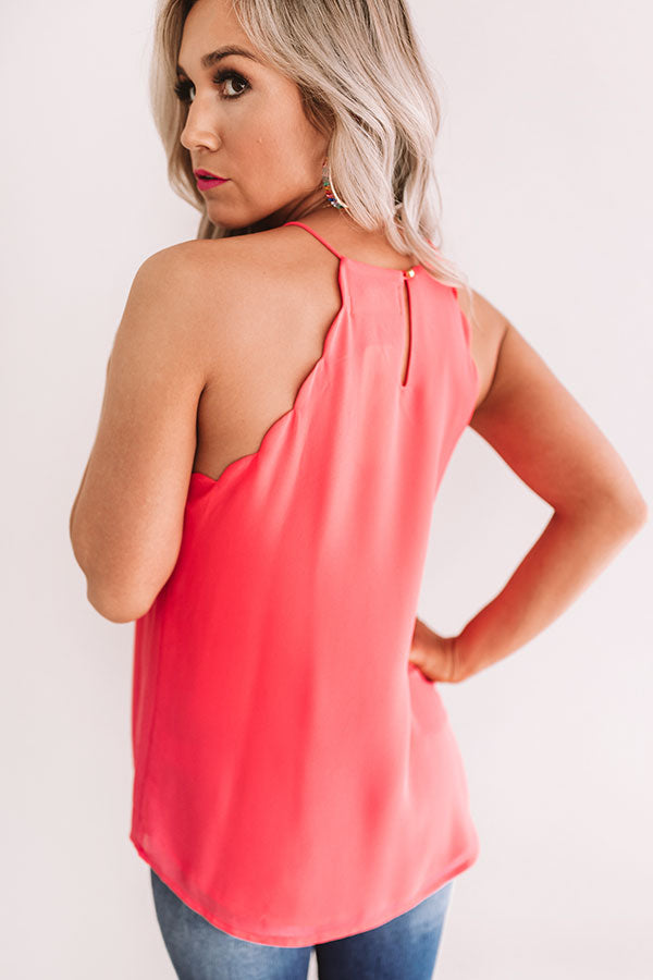 Suncatcher Shift Tank In Raspberry Image - 3