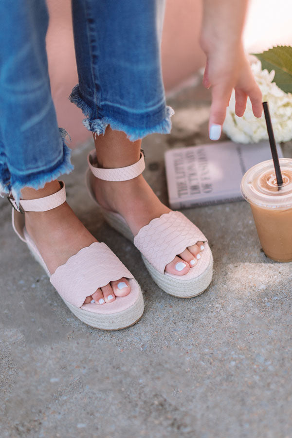 The Tipton Espadrille In Light Latte Image - 1
