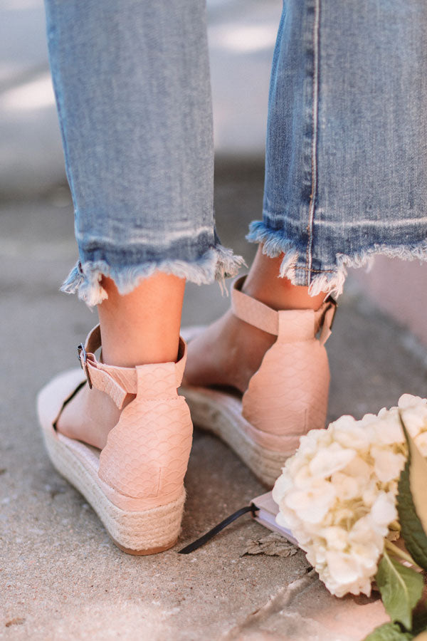 The Tipton Espadrille In Light Latte Image - 4