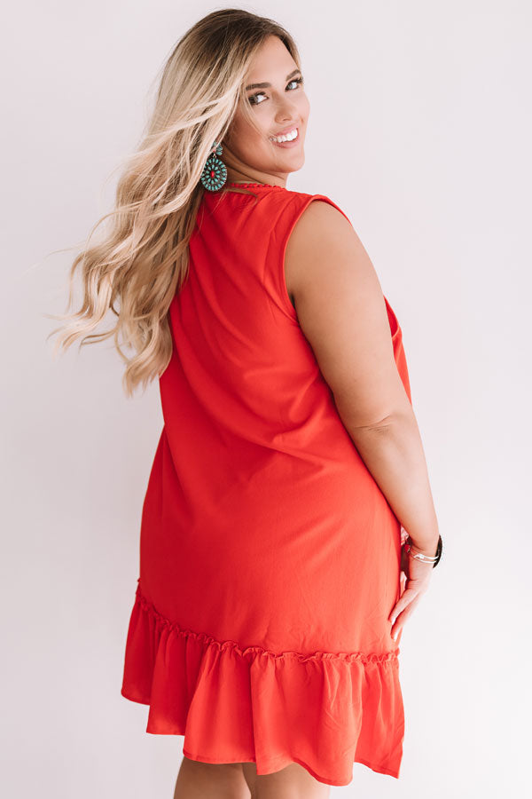 Meet Me For Martinis Embroidered Dress Curves Image - 3