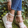 The Currington Espadrille Wedge In Stone Image - 1